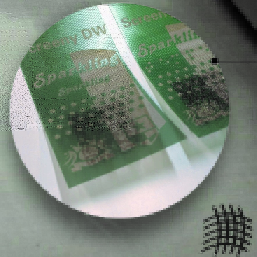 Impressões com tela para serigrafia em aço inox