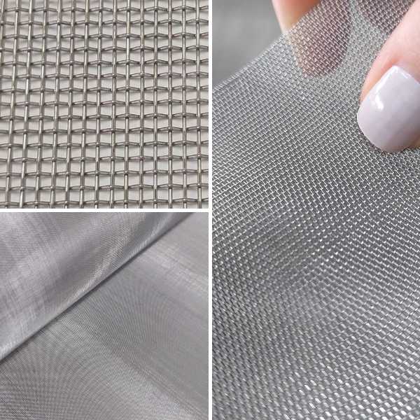 recortes de tela de aço inox