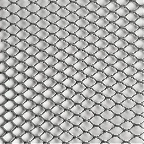 Opção de abertura da tela plástica prata