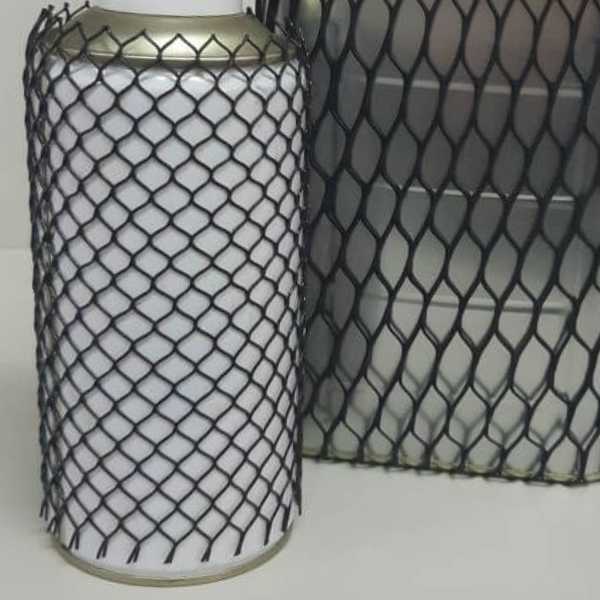 rede de proteção para latas aplicada em vários modelos de latas