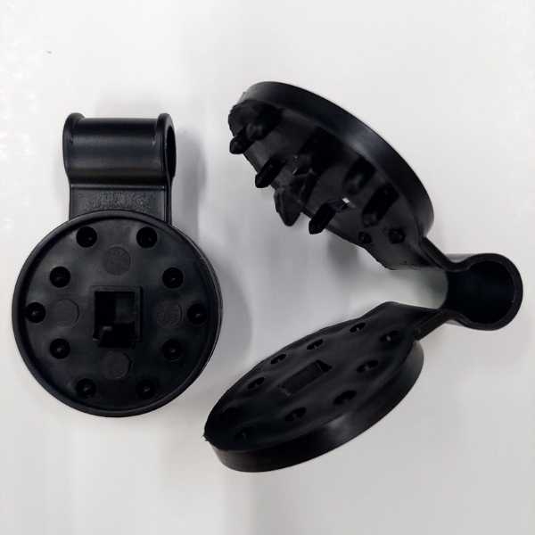 presilha para sombrite de plástico preto